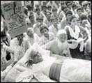 Baba Amte at Narmada Andolan