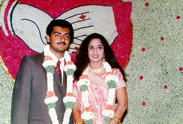 Ajith and Shalini