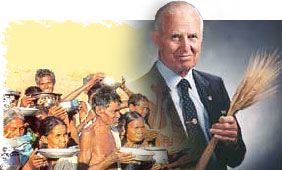 The Rediff Interview/Nobel Laureate Dr Norman Borlaug