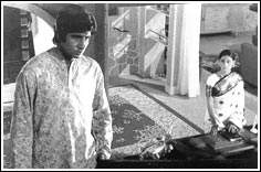Amitabh Bachchan and Jaya 
Bhaduri in Abhimaan
