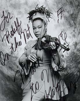 Karen Briggs, violinist