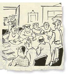 An R K Laxman cartoon